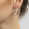 Серьги quartz rose A9002.9 R/S Possebon