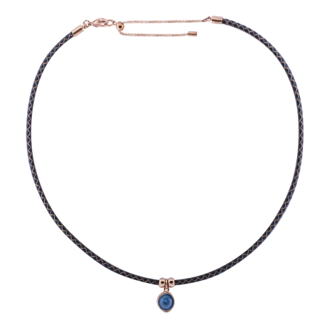 Колье Ocean Delight B1909.21 BL/RG Fiore Luna