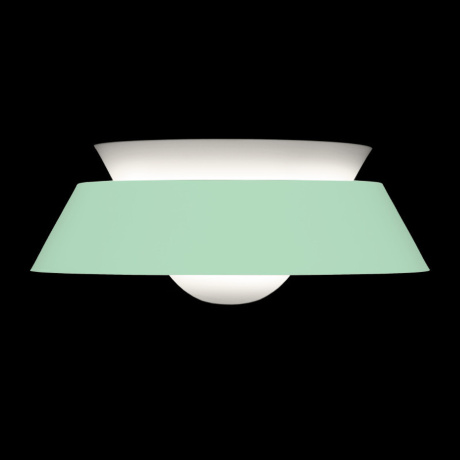Плафон Cuna mint green, 38х16 см. Umage