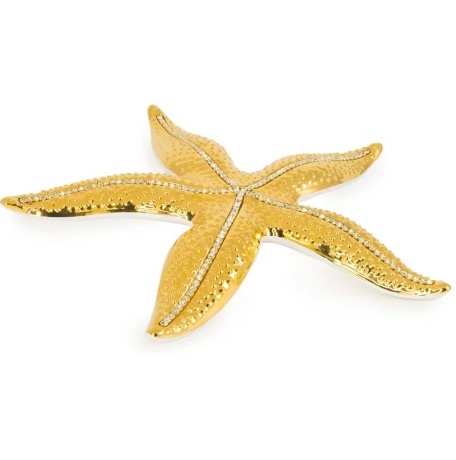 Морская звезда, 41х41 см. LAGUNA, керамика, swarovski