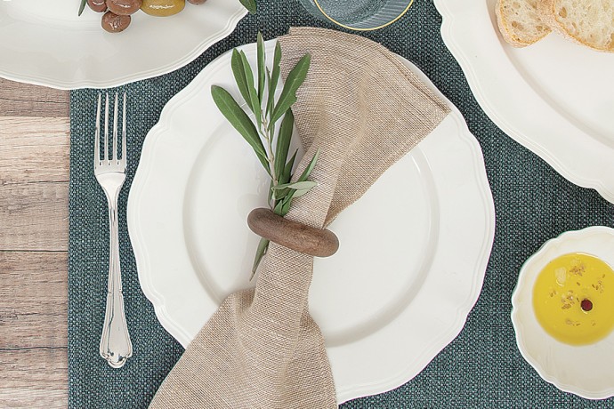 Тарелка обеденная Perle, 27 см. Easy Life