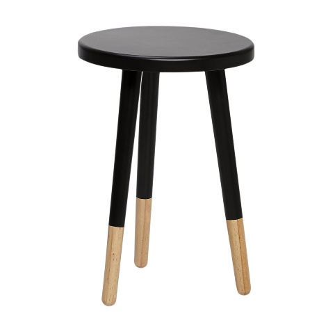 Табурет, 30x45 см. черный, Hubsch