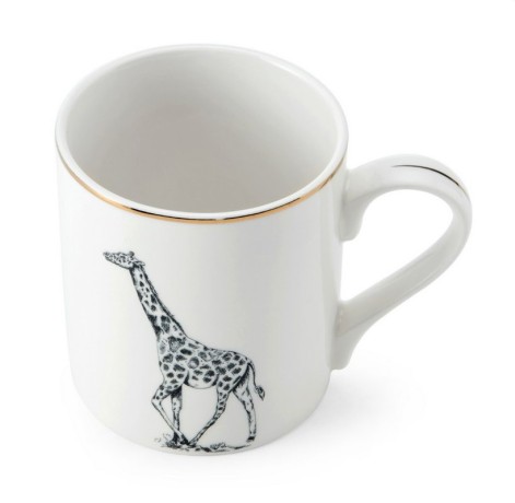 Кружка фарфоровая Жираф Mikasa, 280 мл. Kitchen Craft
