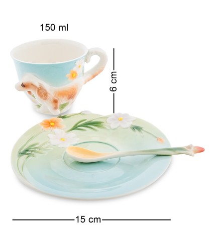 FM-69/ 4 Чайная пара "Спаниель" (Pavone)