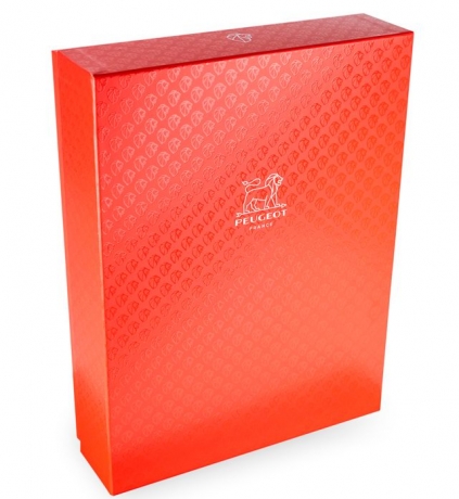 Подарочный набор Peugeot мельница и баночка для перца