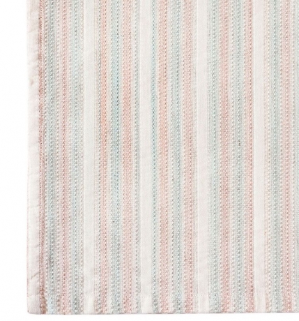 Покрывало "CANDY", 240х220 см. экрю/розовый/голубой, Devilla