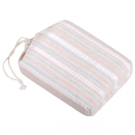 Покрывало "CANDY", 240х220 см. экрю/розовый/голубой, Devilla