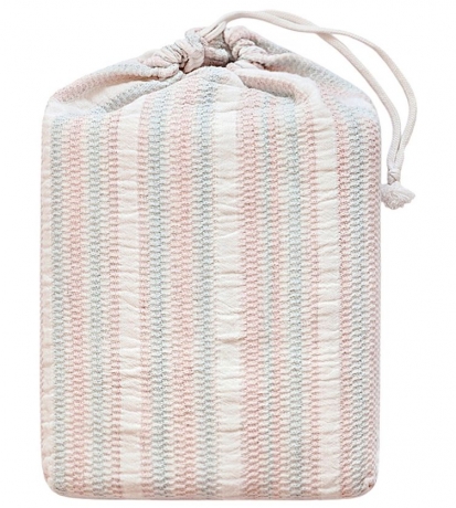 Покрывало "CANDY", 240х220 см. экрю/розовый/голубой, Devilla