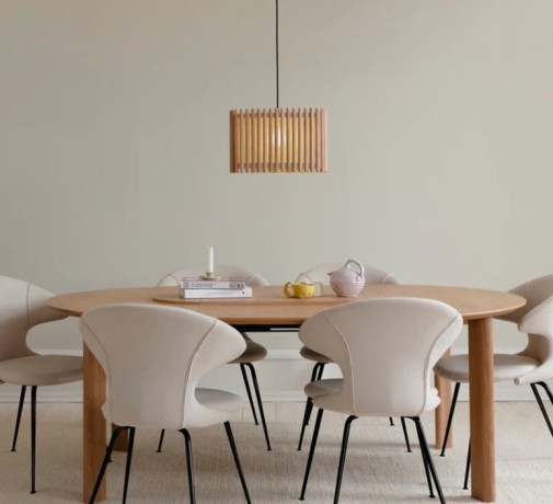 Плафон Komorebi Medium - Circle Oak, 26 см, Umage