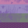 Полотенце для посуды, 60х80 см. 100% хлопок, фиолетовое, MIEL DE FLEURS Le Jacquard Francais