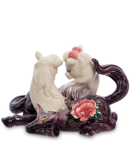 JP-61/40 Фигурка Лошади "Счастливы вместе" (Pavone)