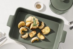 Форма для запекания, 36х24 см, фарфор P, прямоугольная, серо-зеленая, Indulgence Maxwell & Williams