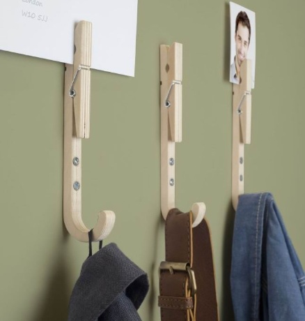 Вешалки-держатели J-pegs, 3 шт. thabto