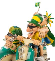 SCAR-74 Мотоцикл "Brasil Fan-Attics"