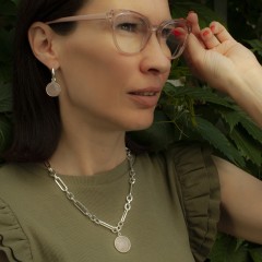 Серьги ROSE QUARTZ