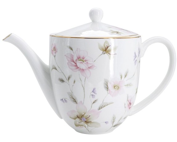 Чайный сервиз Розовый танец, 6 персон, 21 предмет, Emily