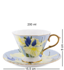 AS-65 Чайный н-р на 6 перс. "Фиор Дель Аморе" (Pavone)