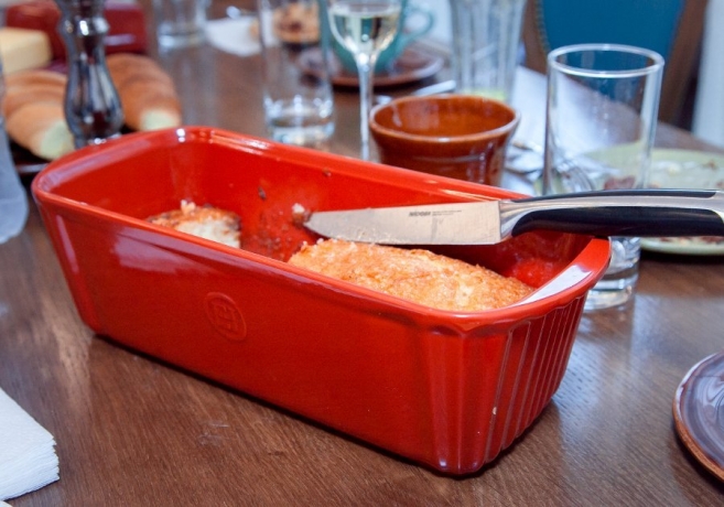 Форма для кекса Emile Henry, 27,5х13х9 см. гранат