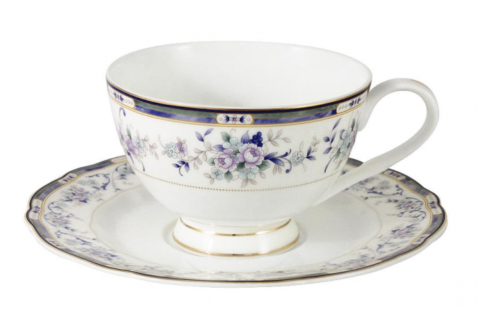 Чашка с блюдцем "Маркиза" Emily, 200 мл.