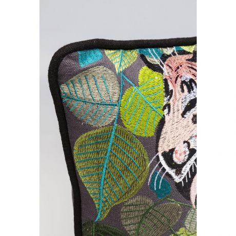 Подушка Exotica, 50х50х15, Хлопок, Полиэстер, Мультиколор