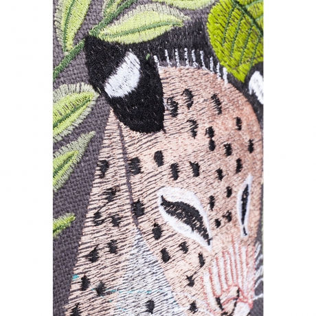 Подушка Exotica, 50х50х15, Хлопок, Полиэстер, Мультиколор