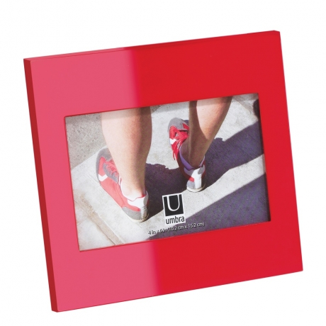 Фоторамка simple, 10х15 см, красная, Umbra