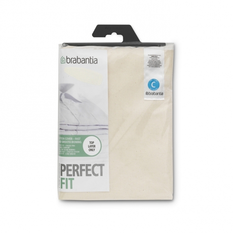 Чехол PerfectFit 124х45 см (C), 4 мм фетра + 4 мм поролона, Экрю Brabantia