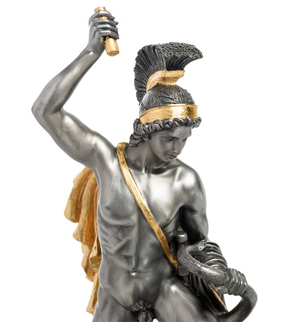 WS- 09 Статуэтка "Беллерофонт сражается с Химерой"