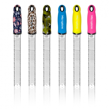 Терка для цедры и сыра, цвет: неон желтый, Microplane