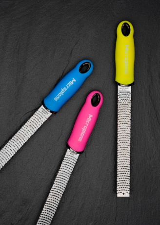 Терка для цедры и сыра, цвет: неон желтый, Microplane