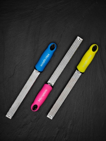 Терка для цедры и сыра, цвет: неон желтый, Microplane