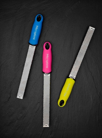 Терка для цедры и сыра, цвет: неон желтый, Microplane