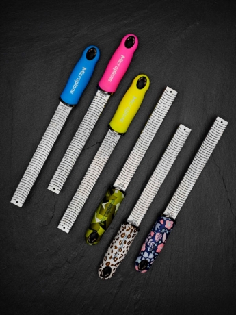 Терка для цедры и сыра, цвет: неон желтый, Microplane