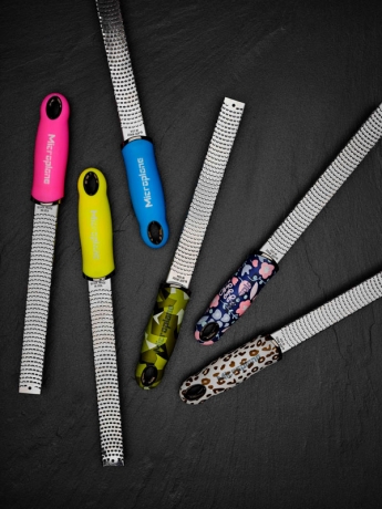 Терка для цедры и сыра, цвет: неон желтый, Microplane