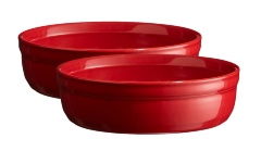 Рамекин набор из 2 шт., Emile Henry 12 см, гранат, для крем-брюле