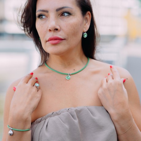 Колье Emerald Fiore Luna