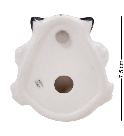 ГЛ-449 Магнит "Котик" цв. (Гжельский фарфор)