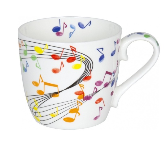 Кружка, 425 мл. "Ноты" KONITZ