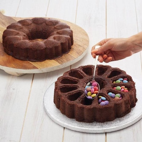 Набор из двух форм для торта, 28x5 см. Surprise Filling, Kitchen Craft