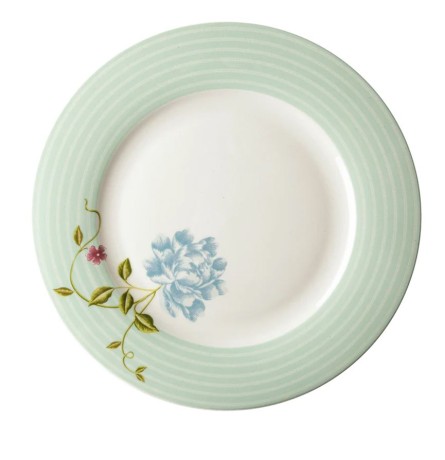 Тарелка Green Candy Stripe, 26 см. Laura Ashley