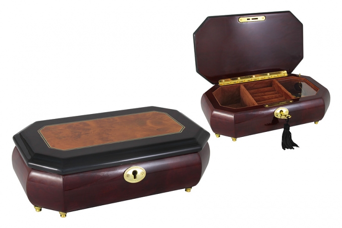 Музыкальная шкатулка Маркиза, 21х13,5х7,5см, Ranet Art