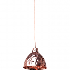 Люстра Rumble, коллекция "Рокот" 17*20*17, Сталь, Медь, Медный