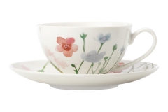 Чашка с блюдцем Лесные цветы, 0,2 л. Maxwell &amp; Williams