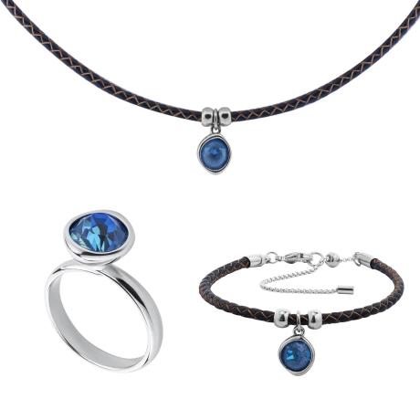 Колье Ocean Delight B1909.21 BL/S Fiore Luna