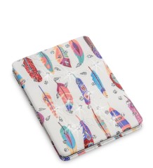 WW-100/4 Зеркало прямоугольное со стразами &quot;Перышки&quot;