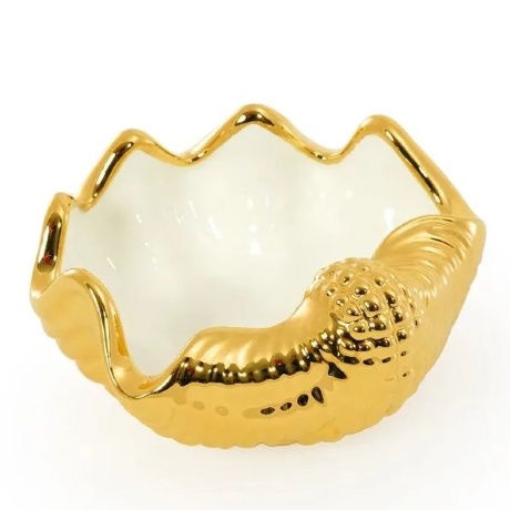 Ракушка, 13х14х6,5 см. LAGUNA, керамика