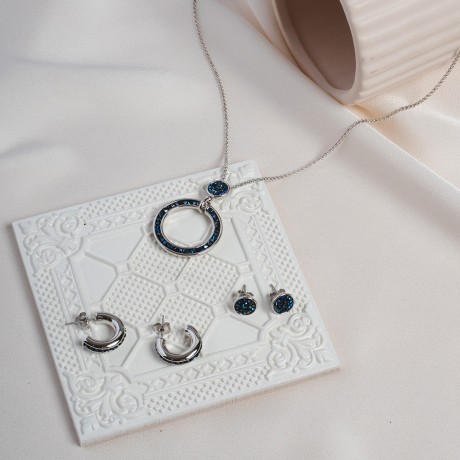 Пусеты BBL 8мм. Fiore Luna