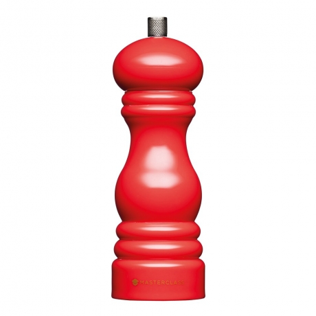 Мельница для соли и перца 17, красный, MasterClass Kitchen Craft