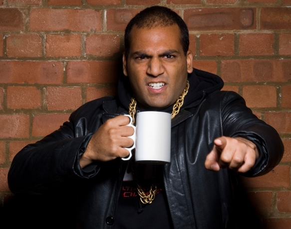 Кружка Knuckle, белая/золотистая, thabto