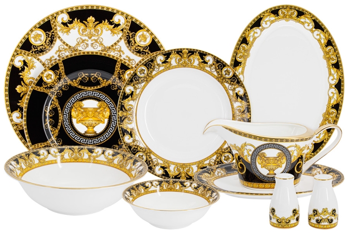 Обеденный сервиз Монплезир, 6 персон, 26 предметов Royal Crown